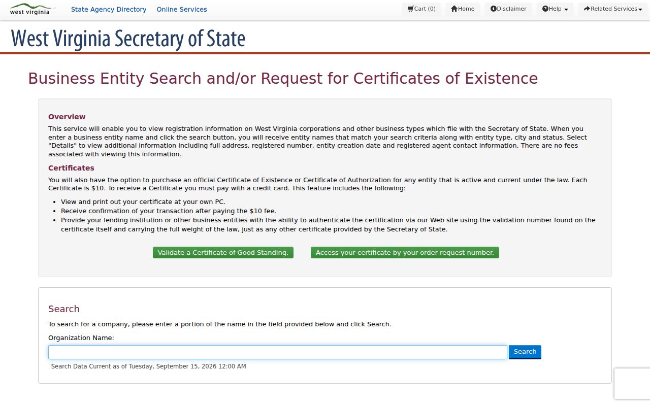 Preston County current property owner entity name search