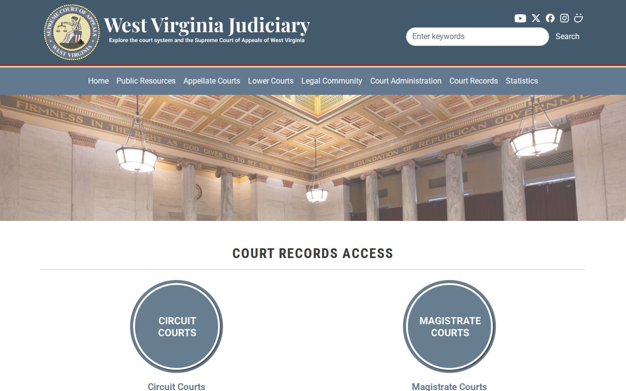 Preston County deed and property case access through West Virginia courts